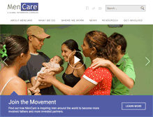 Tablet Screenshot of men-care.org